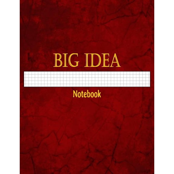 Big Idea Notebook: 1/5 Inch Ruled (Paperback)