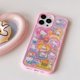 thumbnail image 4 of Sanrio Hello Kitty Kuromi funda de teléfono de dibujos animados para iPhone 16 15 14 13 12 11 ProMax XR XS 8 Plus Y2K bonita funda trasera suave chica rosa, 4 of 4