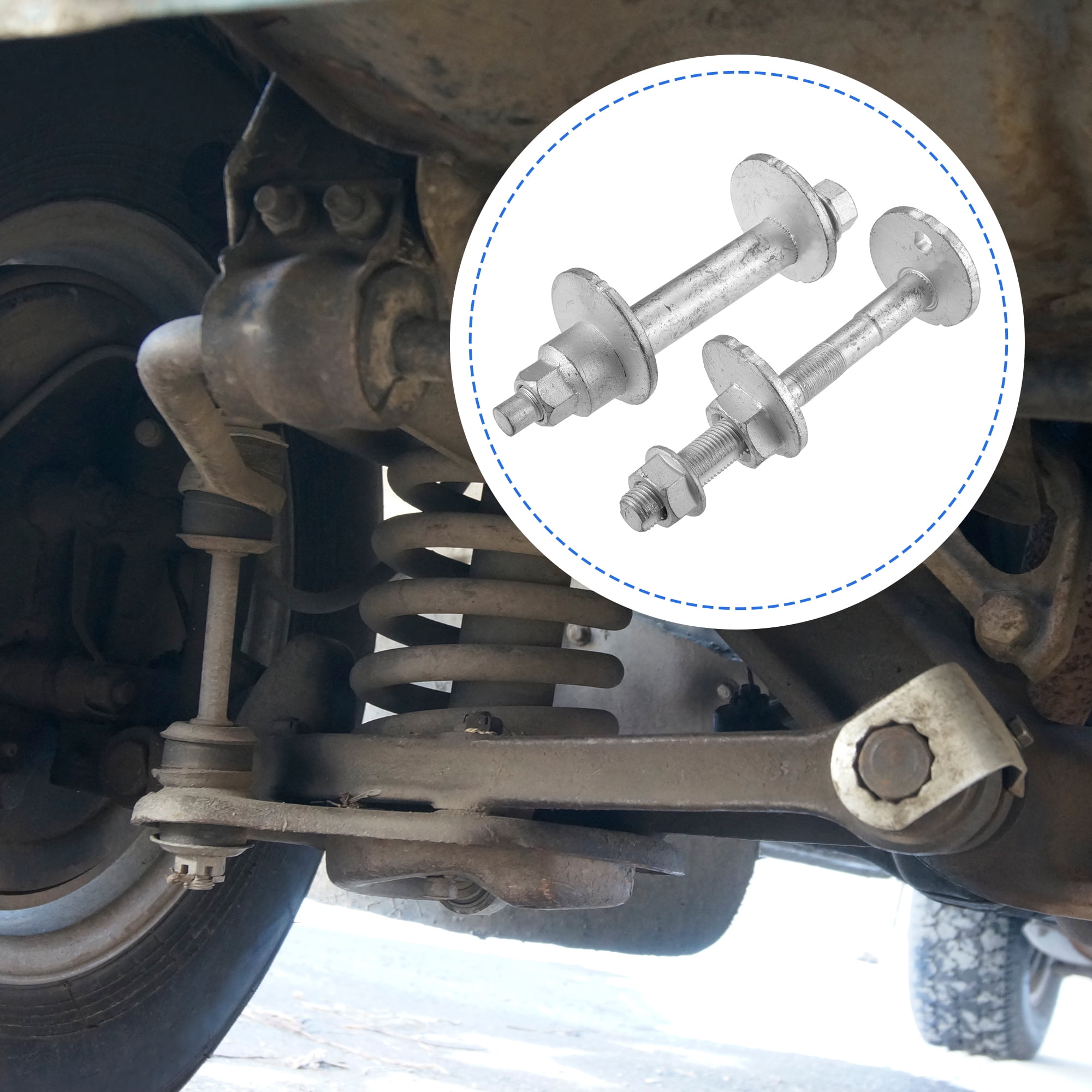 Unique Bargains Front Alignment Camber Adjustment Bolts Kit for Toyota Vehicles