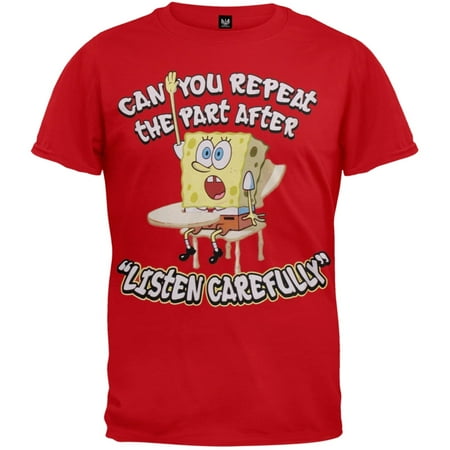 Spongebob Squarepants - Listen Carefully Youth T-Shirt
