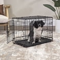 thumbnail image 3 of Vibrant Life Foldable 2-Door 22" Wire Crate for Dogs with Divider and Leak-Proof Tray, 3 of 13
