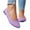 Purple, variant on POIUYTR Women's Ballet Flats Comfortable Dress Shoes Round Toe Slip on Flats Shoes for Women