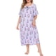 thumbnail image 1 of Vestido Irfora Vestido de tumbona para mujer, camisones sueltos de talla grande Vintage, pijamas para descansar Irfora Vestido, 1 of 5