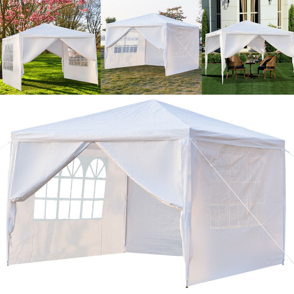 10'x10'Outdoor Canopy Party Wedding Tent Garden Gazebo Pavilion Cater Events 