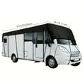 thumbnail image 3 of Créatine Options de Tailles Multiples 1 Pce Housse de Toit Robuste Imperméable Résistante à la Neige Résistante aux Taches pour VR pour Autocaravanes Classe A/B/C Roulottes Pop-Up et Camions Roulottes de Voyage Convient aux VR de 16 Pi à 41 Pi Noir, 3 of 4