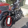thumbnail image 2 of Piezas de repuesto del lado central de la motocicleta del soporte de la placa de matrícula y, 2 of 10