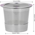 thumbnail image 2 of Filtres à Café Réutilisables, Capsules de Capsules de Café en Acier Inoxydable Rechargeables pour Cafetière, 2 of 8