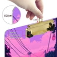 thumbnail image 6 of FORMRS Acrylic Clipboard with Low Profile Clip Standard A4 Letter Size, 12.5" x 9", White Cat Walking, 6 of 8