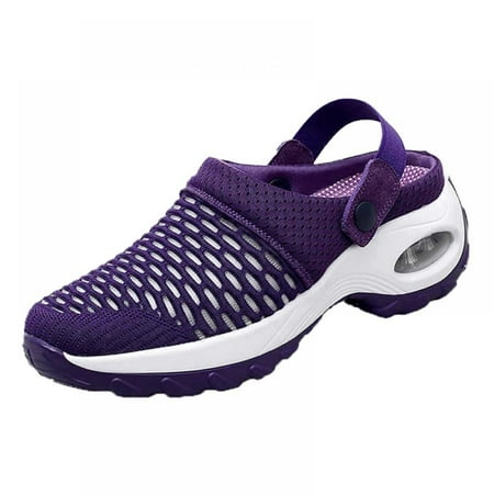 

Plus Size Ladies Beach Shoes Non-Slip Breathable Lightweight Mesh Sandals