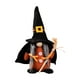 thumbnail image 2 of Isvgxsz Clearance Halloween Gnomes Decorations Handmade Gnomes Figurines with Wizard Hat Boo Halloween Gnomes Figurines Decor Halloween Pumpkin Home Table Decorations Gifts, 2 of 4