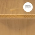 thumbnail image 4 of Linon Kasey Backless Dining Bench with Storage, Honey, 4 of 18