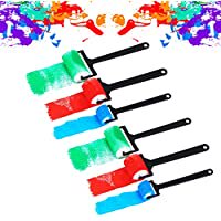 6 rodillos de esponja, rodillo de pintura de espuma para niños, cepillos de espuma en rodillos adecuados para el aprendizaje temprano de dibujo de los niños, graffiti infantil, ilustración de dibujo ZefeiWu 8390614821972