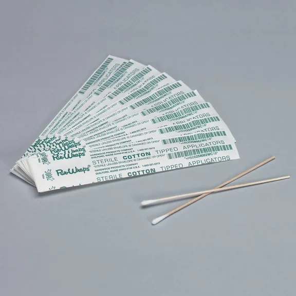 Applicators, Cotton-Tipped, Sterile, 10 Packs of 2