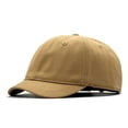 thumbnail image 4 of XIAOCHA Solid Baseball Cap for Men Adjustable Outdoor Farm Dad Hat Snapback Hat,Khaki, 4 of 7
