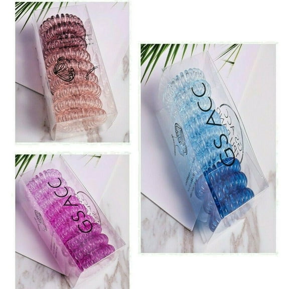 Spiral Hair Ties - Combo: 3 Boxes Of 9 PC Set