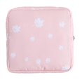 thumbnail image 1 of Bolsa Organizadora de Cosméticos para Mujer, Bolsa de Almacenamiento de Tampón de Maquillaje para Mujer, Bolsa de Almohadilla Sanitaria - se describe, Rosado Macarena Servilletero Sanitario, 1 of 8
