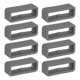 thumbnail image 1 of Soporte para Banda de Reloj Uxcell, Reemplazo Universal de Silicona para Banda de Reloj, Partes de Sujeción para Reloj Deportivo Gris Oscuro 20 mm, 1 of 7
