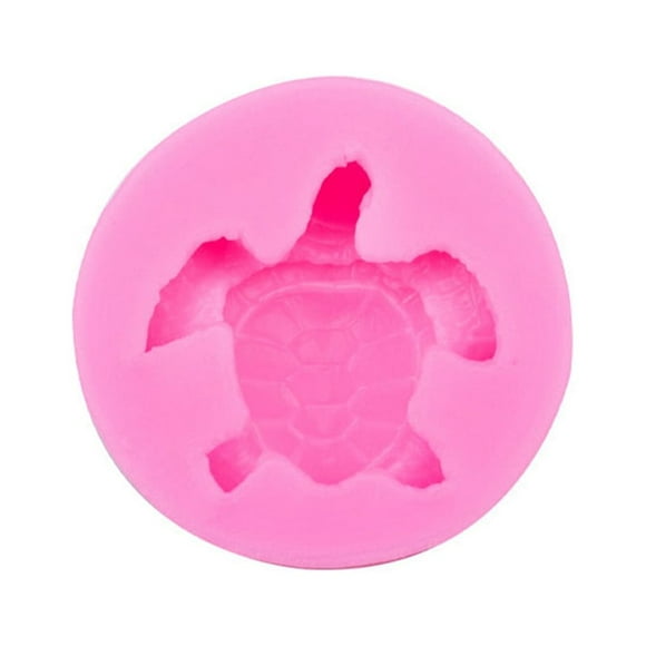 Inteprter Molde de silicona de tortuga, moldes para hornear Fondant para el hogar, utensilios para hornear, herramientas de decoración, Herramientas y accesorios para hornear