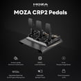 thumbnail image 4 of Pedales de celda de carga MOZA CRP2 para juegos de conducción Sim Racing, 4 of 7