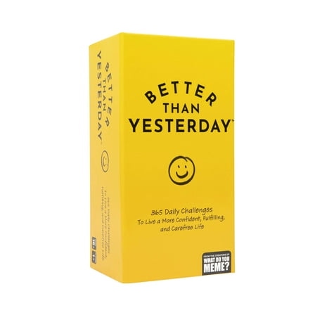 Better Than Yesterday: The 365 Day Mindfulness Game from What Do You Meme?