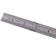 thumbnail image 4 of 15/20/30cm Double Side Scale Steel Straight Ruler Measuring Tool English/Metric 20cm, 4 of 6