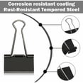 thumbnail image 4 of 10 Pack 6cm Extra Large Binder Clips, Jumbo Paper Clips, Large Paper Clips, Large Size Binder Clips for Home, School and Office Supplies., 4 of 5