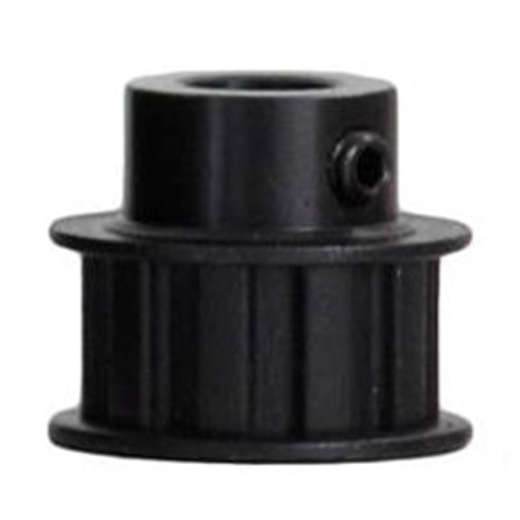 Cogged Timing Belt Pulley 10T Compatible with Western Tornado 1.5 1.8 2.5 Fisher Poly-Caster Blizzard Ice Chaser Spinner Motor 1/2 Shaft Replaces 93101 76795