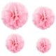 thumbnail image 4 of Conjunto de bolas de papel Bearachild 1 Uds Rosa 7,8 pulgadas pompón para fiesta de cumpleaños, 4 of 6