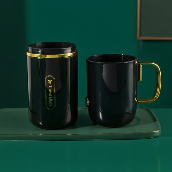 Travel Toothbrush Holder Set | Portable Plastic Storage Container with Cover | Green & White Travel Organizer for Toothpaste & Toiletries | 20x7.5x7.5cm