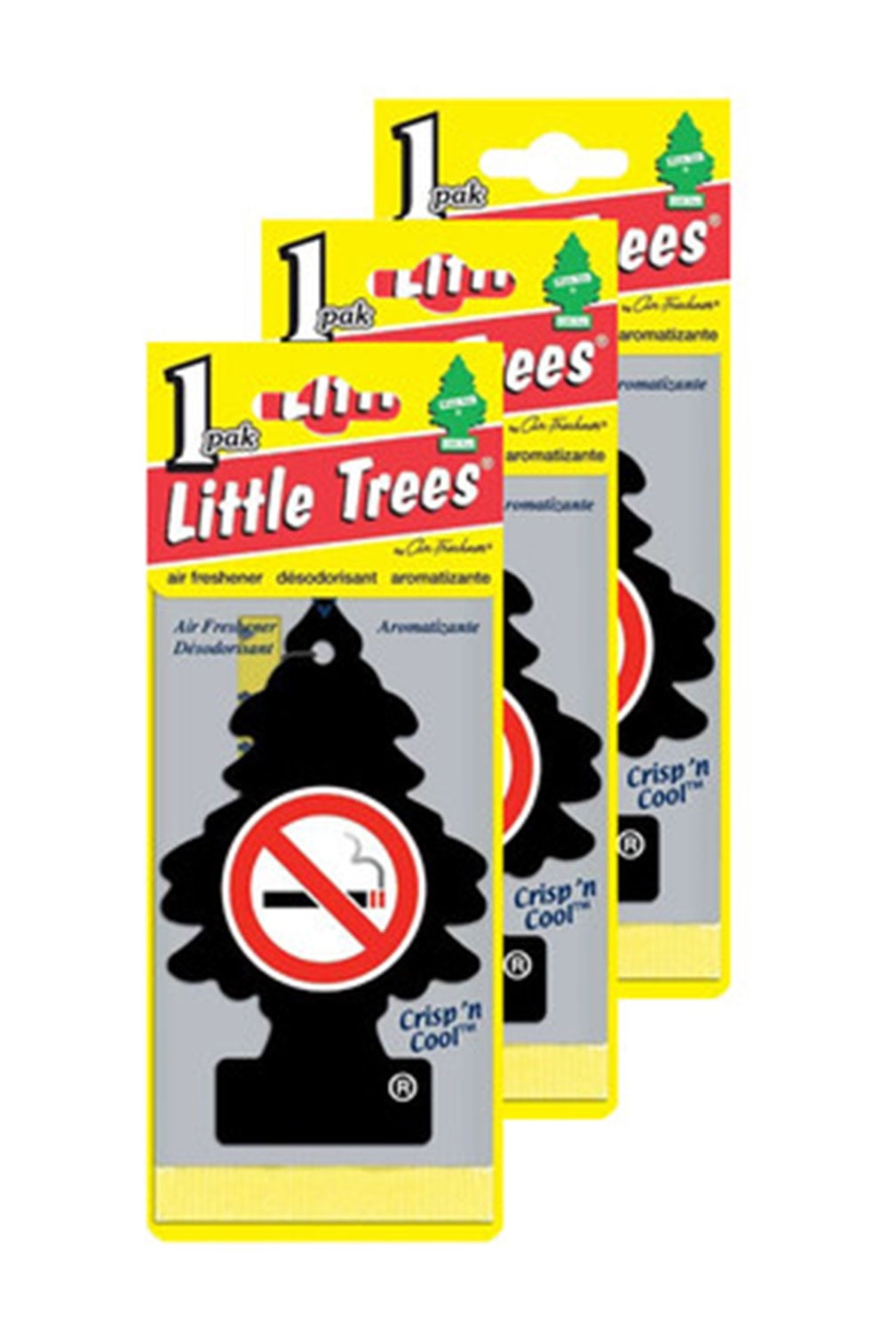 Little Trees auto air freshener, No Smoking (3Pack)