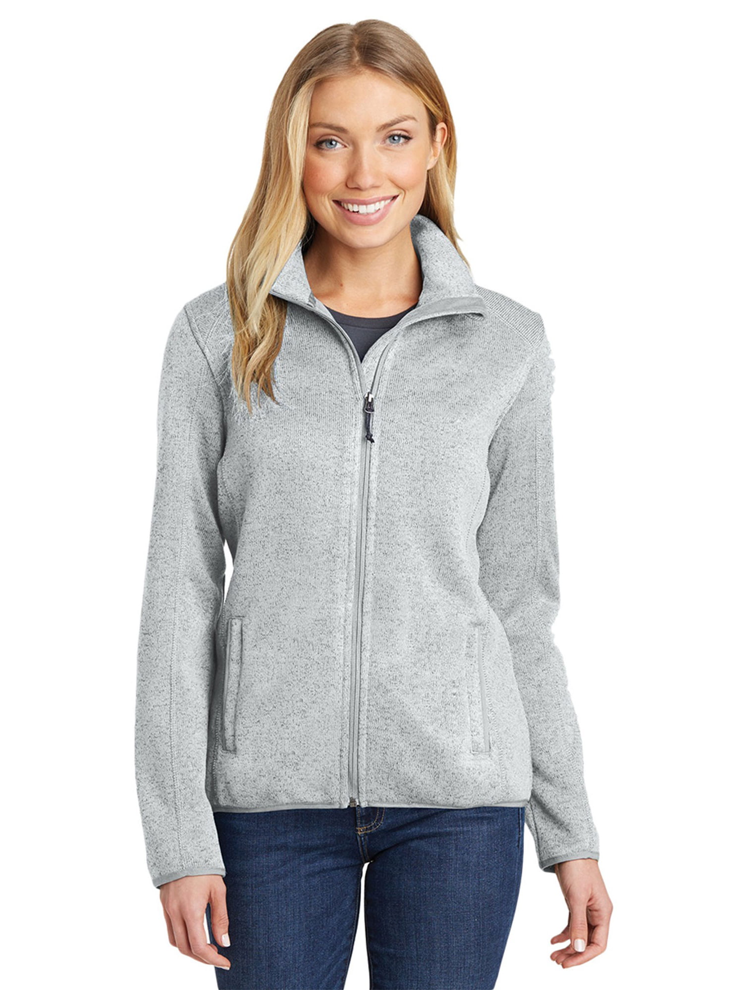 Port Authority - Port Authority Women's Sweater Fleece Jacket. L232 ...