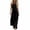 Black, variant on Button Down Jumpsuits for Women Casual Sleeveless Wide Leg Romper with Pockets Comfy Loose Summer Beach Vacation Jumpsuit