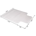thumbnail image 6 of 7PCS 90 X 120 X 0.2Cm PVC Home-Use Protective Mat For Floor Chair Transparent, 6 of 23