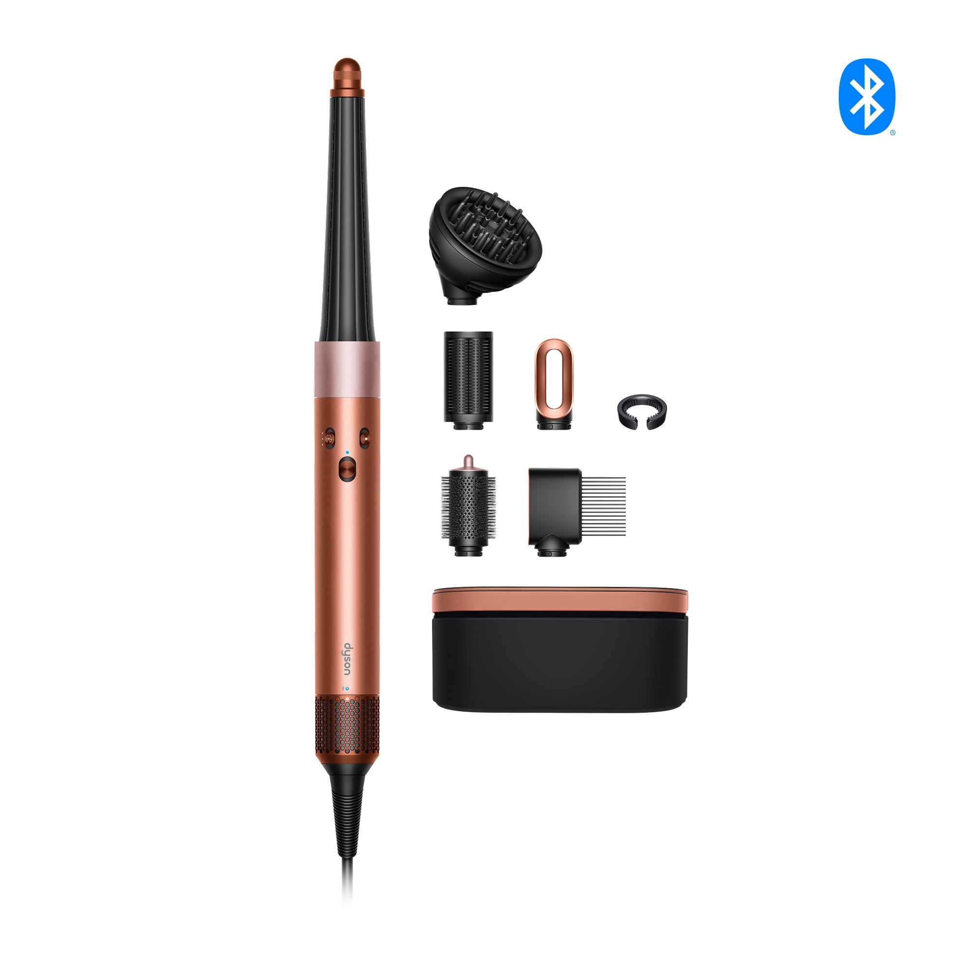 Premium Dyson Airwrap i.d.™ multi-styler Curly+Coily | Amber Silk