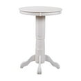 thumbnail image 1 of Pemberly Row Contemporary 42" Wood Height Pub Table in Buttermilk, 1 of 5