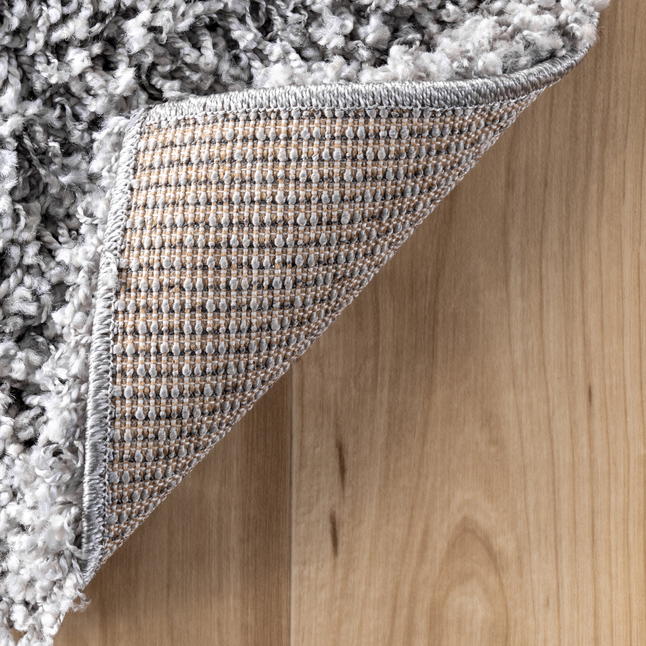 nuLOOM Marleen Contemporary Shag Area Rug, 12' x 18', Silver
