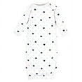 thumbnail image 3 of Hudson Baby Infant Girl Cotton Gowns, Girl Daddy Pink Navy, Preemie-Newborn, 3 of 4