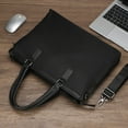 thumbnail image 6 of Uxcell 15 Inches Laptop Briefcase Bag with Adjustable Shoulder Strap, Black, 6 of 6
