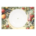 thumbnail image 2 of Ryvnso Placemats Set of 4 Grape Fruits Dining Mats Heat-Resistant Non-Slip Washable Table Mat, 2 of 8