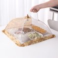 thumbnail image 4 of VBXOAE Foldable Mesh Food Cover for Vegetables Rice Leftovers Breathable Spliceable Kitchen Storage Protector for Dining Table Freshness Easy to Clean Store 17.32x17.32x7.09 inches Home Important, 4 of 6
