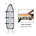 thumbnail image 4 of HELLHERO Ironing Board Cover Dust Proof Protection Soft Fabric Ironing Board Covers Elastic Edge 15x54 Inch, 4 of 5