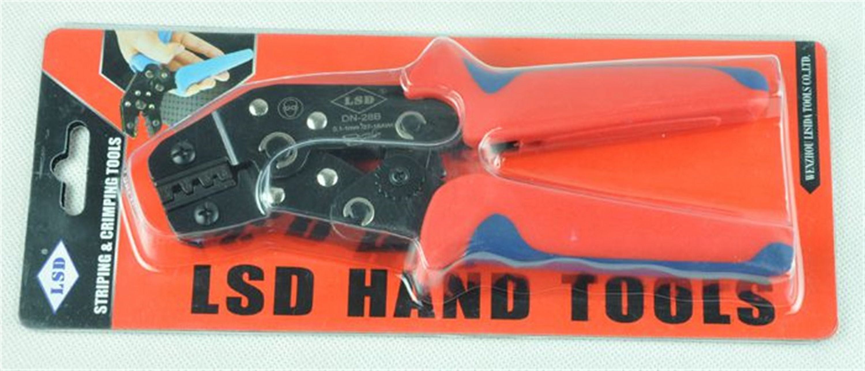 Crimping Plier,0.25-2.5mm² Hand Crimping Tool for Yellow/Red/Blue Insulated Terminals ,Durability That Lasts