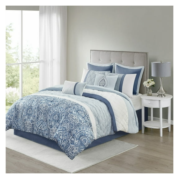 Cal King 8 Piece Comforter Set