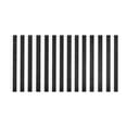 thumbnail image 2 of Haosy Black and White Striped Bathroom Rugs Non Slip Absorbent Soft Plush Quick Dry Bath Mat, 39"x20", 2 of 8