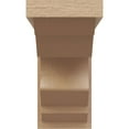 thumbnail image 2 of 6"W x 12"D x 12"H Classic Sheridan Rough Cedar Woodgrain TimberThane Corbel, Primed Tan, 2 of 6