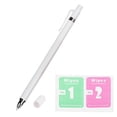 thumbnail image 1 of Stylus Pen DoubleHead Tablet Pantalla de teléfono móvil Tocando Tipo universal no recargable (Blanco), 1 of 8