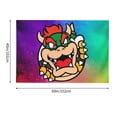 thumbnail image 3 of Super Bowser Tapestry Wall Hanging Home Decoration Wall Blanket Dormitory Living Room Bedroom Backdrop Poster( 60x40inch), 3 of 6
