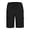 BLACK, variant on Little Donkey Andy Men’s Ultra-Stretch Quick Dry Lightweight Bermuda Shorts Drawstring Zipper Pocket Hiking Travel Golf Black S