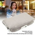 thumbnail image 3 of Electric Graphene Hand Warmer, Fast Heating Portable Heating Pad Warm Your Hand Belly for  Outdoor, 3 of 8