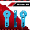 thumbnail image 5 of 5Pcs 23T Metal Servo Arm Horn with Screws for 1/10 RC Car Parts Accessories, 5 of 5